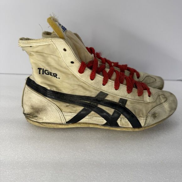 ASICS Onitsuka Tiger Wrestling Shoes Size 9.5 Rare And First ASICS Shoe VTG 70s main image 10